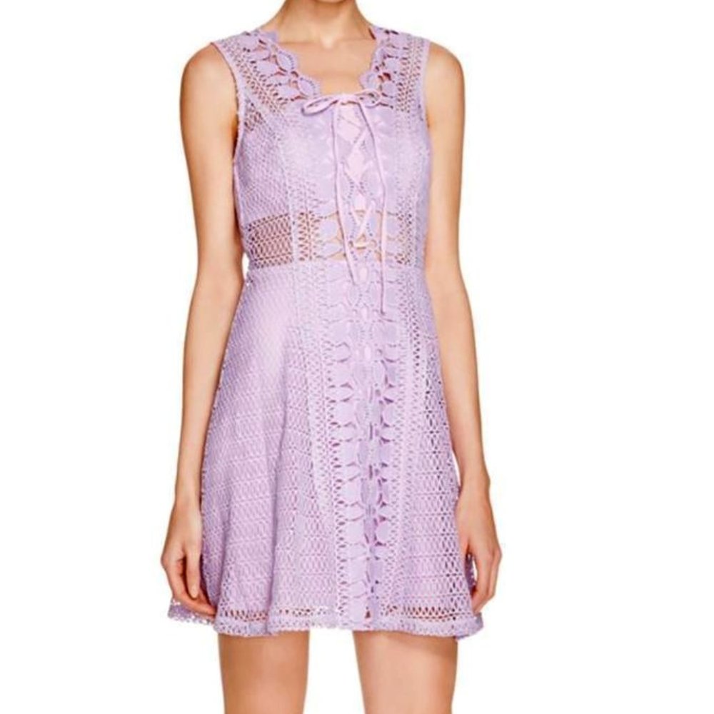 lace crochet sun dress